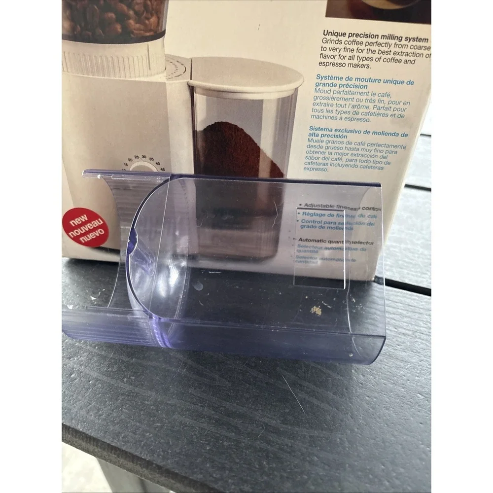 Braun Electric Coffee Espresso Mill Grinder 3045 KMM 30 Grounds Container Only